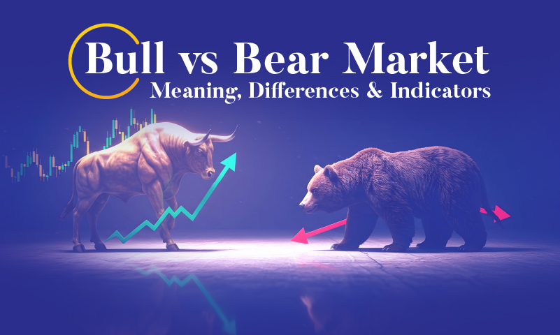 Bull vs Bear Market - Meaning, Differences & Indicators